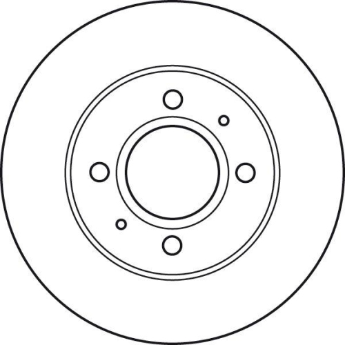 Set disc frana Hyundai Atos (Mx) 01.97-07.15, Fata, 234X18mm, ventilat, TRW