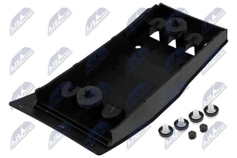 Ornament lateral Ford Transit Custom 2016-, Tourneo Custom 2016-; stanga, sub capac rezervor; GK21V20206BA; NTY, aftermarket