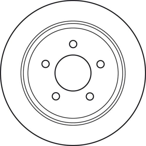 Set disc frana Jeep Grand Cherokee I (Zj Zg) 09.91-04.99, Wrangler I (Yj Sj) 08.86-08.96, Wrangler 2 (Tj) 08.96-12.08, Spate, 285X11mm, plin, TRW