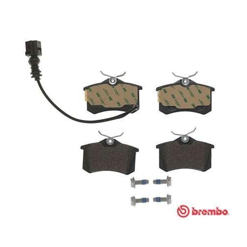 Placute frana Audi A2 (8z0) 02.00-08.05; Seat Ibiza 3 (6l1) 02.02-11.09; Skoda Fabia I (6y2) 08.99-03.08 ; Vw Lupo I (6x1 6e1) 09.98-07.05, Polo (9n 9a) 10.01-10.14, Polo 3 Classic (6v2) 01.95-11.09, Polo 4 Sedan (9n2) 09.02-12.10, Spate, BREMBO