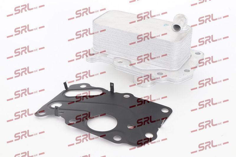 Radiator racire ulei motor, termoflot Jaguar E-Pace 17-, F-Pace 16-, Xe 15-, Xf 15-, motor: 2.0 d, 2.0 T, garnituri incluse, 65x140x45, SRLine, Aluminiu, G4D36A642BB; JDE36854