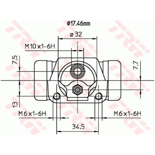 TRW Cilindru receptor frana
