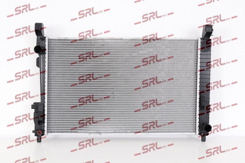 Radiator Mercedes A-Class (W169) 04-12, B-Class (W245) 05-11, motor: 1.5, 1.7, 2.0, 2.0 cdi, 650x408x16, SRLine, Aluminiu/ Plastic brazat, 1695000003MT