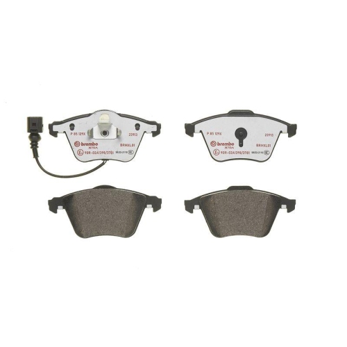 Placute frana Audi A3 (8p1) 05.03-12.13, A3 Sportback (8pa) 09.04-12.15, Tt (8j3) 07.06-01.15 ; Seat Leon (1p1) 05.05-12.13; Vw Golf 6 (5k1) 10.08-12.14, Golf 6 Convertible (517) 03.11-05.16, Golf 6 Van (5k1) 10.08-11.12, Scirocco 3 (137 138) 05.08-11.17,