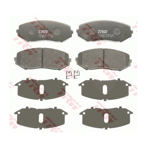 Set placute frana Trw GDB3443, parte montare : Punte fata