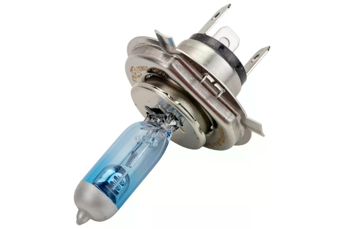 Set becuri H4 OSRAM 64193CBNHCB 12V; 60/55W; COOL BLUE INTENSE (NextGen); cu pana 100% mai multa lumina; albastru; P43t; Omologare: ECE; pana la 400 h; Fascicul luminos [lm]:1650/1000; Culoare temperatura [K]:5000,