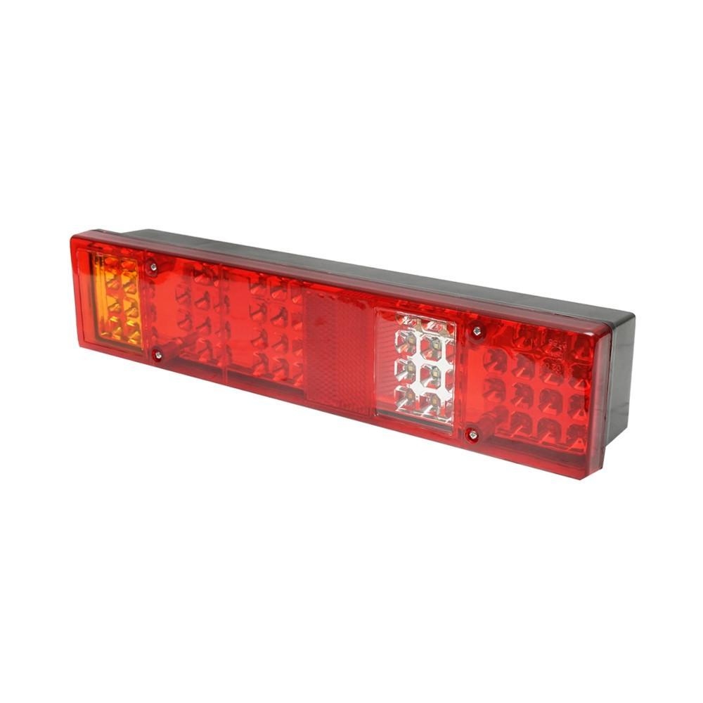 Lampa stop spate LED 24V cu mufa, 5 functii, 404x95x80 mm, distanta prindere 270 mm, Breckner Germany