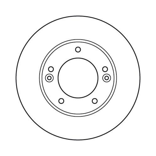 Set disc frana Kia Sorento I (Jc) 08.02-12.11, Fata, 302X28mm, ventilat, TRW