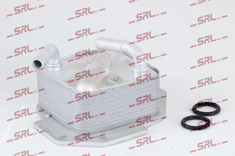 Radiator racire ulei motor, termoflot Mazda 3 13-19, 6 12-, Cx-5 12-, Cx-5 17-, motor: 2.2 Skyactiv-D, garnituri incluse, 100x100x47, SRLine, Aluminiu, SH0114700