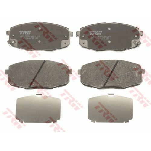 Placute frana Hyundai I30 (Fd), 10.2007-11.2011, I30 Cw (Fd), 10.2007-06.2012, Kia Ceed Hatchback (Ed), 12.2006-12.2012, Pro Ceed (Ed), 02.2008-02.2013, Renault Laguna 2 Grandtour (Kg0/1 ), TRW