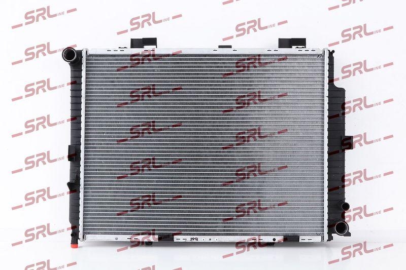 Radiator Mercedes Clasa E (W210) 95-03, motor: 3.0 TD, 640x485x42, SRLine, Aluminiu/ Plastic brazat, 2105003503; 2105006703