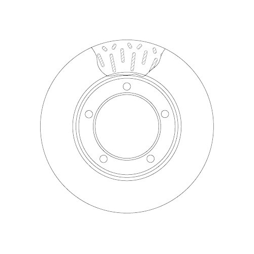 Set disc frana Lexus Lx (Uzj100) 09.97-03.08; Toyota Land Cruiser 100 ( J1) 01.98-07.08, Fata, 313X32mm, ventilat, TRW