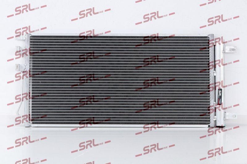Condensator climatizare AC Ssangyong Actyon Sports 05.11-, Korando 11-, motor: 2.0 xdi, Condensator cu uscator integrat , 700(680)x325x16, SRLine, miez si rezervor din aluminiu brazat, 68400-34000; 68400-34001