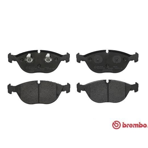 Placute frana Audi A4 B5 Avant (8d5), A8 D2 (4d2), TT (8n3), BMW 7 (E38), Z8 Roadster (E52), Chrysler Crossfire, Mercedes C-Class (W202), CLK (C208), E-Class (W210), S-Class (W220), VW Golf 4 (1j1), Passat B5.5 (3b3), punte fata, BREMBO
