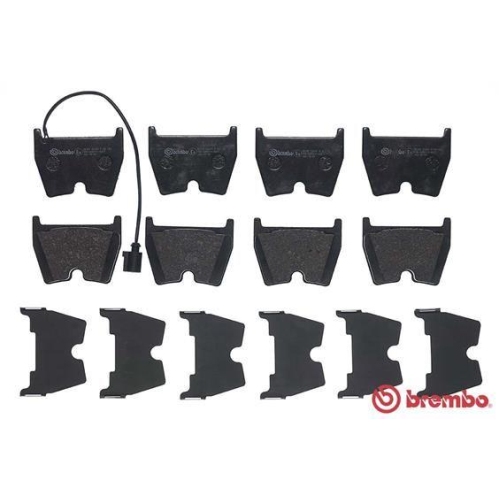 Placute frana Audi A3 Sedan (8vs 8vm) 05.13-08.21, A3 Sedan (8ys 8ym) 04.20-, A3 Sportback (8va 8vf) 09.12-08.21, A3 Sportback (8ya 8yf) 11.19-, Q3 (8ub 8ug) 06.11-03.20, Tt (Fv3 Fvp) 07.14- -, Fata, BREMBO