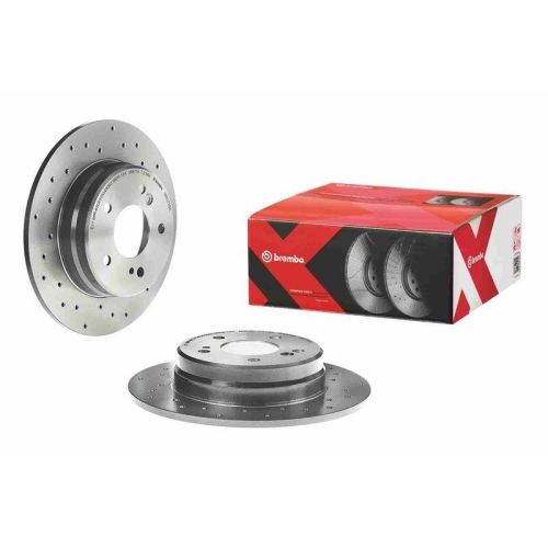 Set disc frana Chrysler Crossfire Roadster 05.04-12.08, Crossfire 07.03-12.08; Mercedes 124 T-Model (S124) 09.85-12.93, Clasa C (W202) 03.93-05.00, Clasa C (W203) 05.00-12.07, Clasa C Coupe (Cl203) 03.01-06.11, Clasa C T-Model (S202) 06.96-03.01, Clasa CL