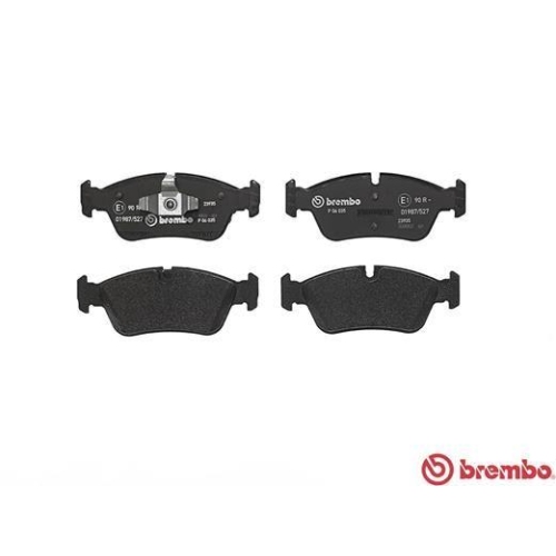 Placute frana Bmw 1 (E87), 3 (E90), 3 Touring (E91), 120 d, 120 i, 318 d, 318 i, 320 i, punte fata, pregatit pentru senzor uzura; BREMBO