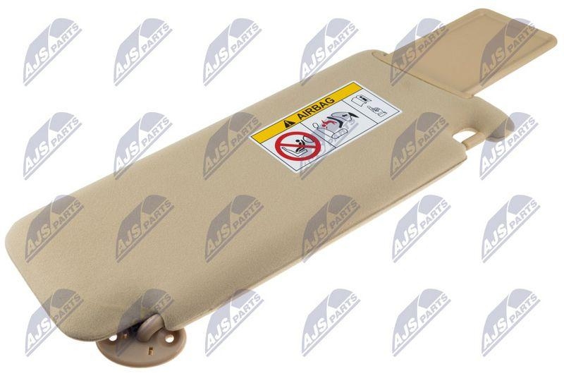 Parasolar Toyota Land Cruiser Prado 2009-; partea stanga, bej; 74320-0G030-A0; NTY, aftermarket