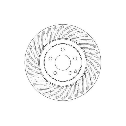 Set disc frana Mercedes Clasa C (W203) 05.00-12.07, Clasa C Coupe (Cl203) 03.01-06.11, Clasa C T-Model (S203) 03.01-08.07, Clasa CLC (Cl203) 05.08-06.11, Clk (C209) 05.02-03.10, Clk Cabriolet (A209) 06.02-03.10, Fata, 330X28mm, ventilat, TRW