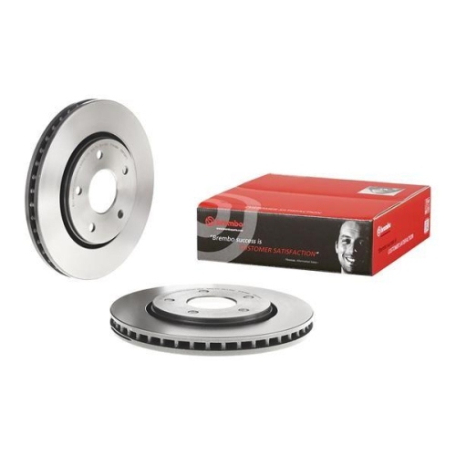 Set disc frana Chrysler Grand Voyager 5 (Rt) 10.07-; Dodge Journey Van (Jc) 06.08-, Journey 06.08-; Fiat Freemont (345) 08.11-, Fata, 302X28mm, ventilat, BREMBO
