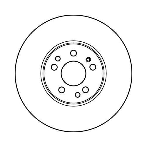 Set disc frana Mercedes Clasa S (W140) 02.91-10.98, Clasa S Coupe (C140) 07.92-12.99, Fata, 320X30mm, ventilat, TRW
