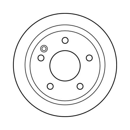 Set disc frana Mercedes Vaneo (414) 02.02-07.05, Fata, 270X22mm, ventilat, TRW