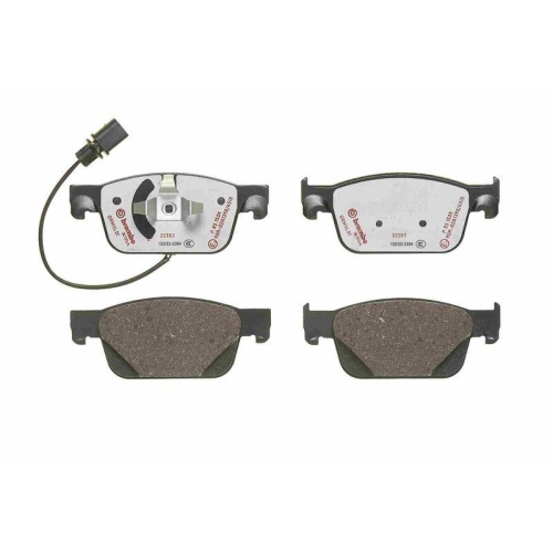 Placute frana Audi A4 Allroad B9 (8wh 8wj) 01.16-, A4 B9 (8w2 8wc) 05.15-, A4 B9 Avant (8w5 8wd) 08.15-, A5 (F53 F5p) 06.16-, A5 Convertible (F57 F5e) 11.16-, A5 Sportback (F5a F5f) 09.16-, Fata, BREMBO