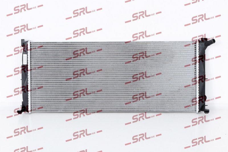 Radiator Mercedes Clasa CL (C216) 06-, Clasa S (W221) 05-13, motor: 5.5 V12 T, 5.5 V8 T, 6.0 V12 T, radiator auxiliar, 650x275x16, SRLine, Aluminiu/ Plastic brazat, 2215002303; A2215002303