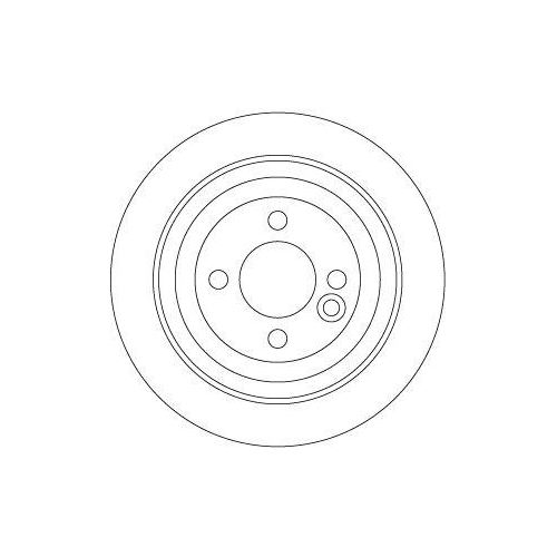 Set disc frana Mini Mini (R56) 11.05-01.14, Mini Clubman (R55) 10.06-12.15, Mini Clubvan (R55) 12.12-06.14, Mini Convertible (R57) 10.07-06.15, Mini Coupe (R58) 12.10-05.15, Mini Roadster (R59) 01.11-04.15, Spate, 280X10mm, plin, TRW