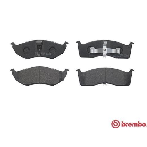 Placute frana Chrysler 300M (Lr), Concorde Saloon, Neon (Pl), New Yorker, Voyager/Grand Voyager 3 (Gs), Dodge Caravan, Intrepid Saloon, Plymouth Neon Coupe, Voyager/Grand Voyager, punte fata, BREMBO