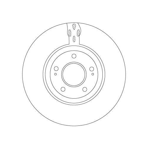 Set disc frana Mitsubishi Lancer 7 (Cs A Ct A) 01.00-12.13, Fata, 320X32mm, ventilat, TRW