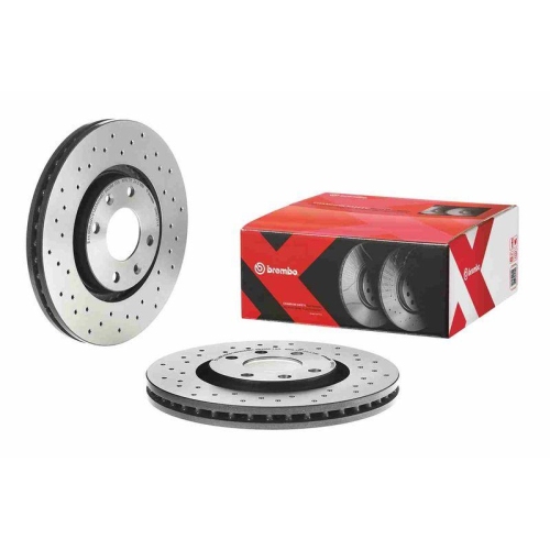 Set disc frana Citroen Berlingo (M) 07.96-12.11, Berlingo Box (B9) 04.08-, Berlingo Multispace (B9) 04.08-, Berlingo Platform / Chassis (B9) 04.08-, C3 3 (Sx) 07.16- C3 Aircross 2 Van (2c 2r) 06.17-, C3 I (Fc Fn) 02.02-12.13, C3 2 (Sc) 09.09-, C3 3 Van (S