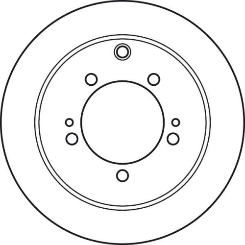 Set disc frana Mitsubishi Pajero Pinin I (H6 W H7 W) 01.99-06.07, Spate, 262X9,5mm, plin, TRW