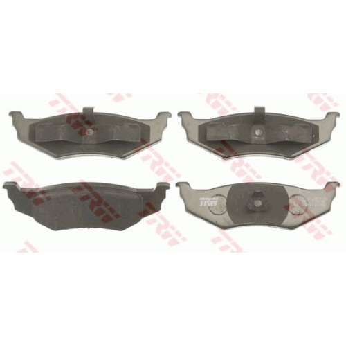 Set placute frana Trw GDB4119, parte montare : Punte spate Set placute frana Trw GDB4119, parte montare : Punte spate