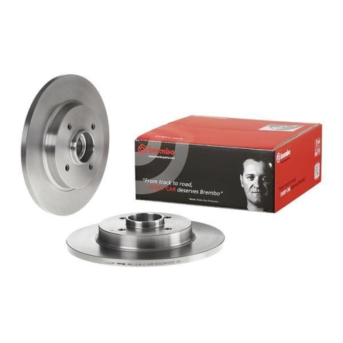 Set disc frana Citroen Berlingo / Berlingo First Box (M) 07.96-12.11, Berlingo Box (B9) 04.08-, Berlingo Multispace (B9) 04.08-, Berlingo Platform / Chassis (B9) 04.08-, C4 Grand Picasso I (Ua) 10.06-12.13, C4 2 (Nc) 02.09- , C4 Picasso I (Mpv) (Ud) 10.06