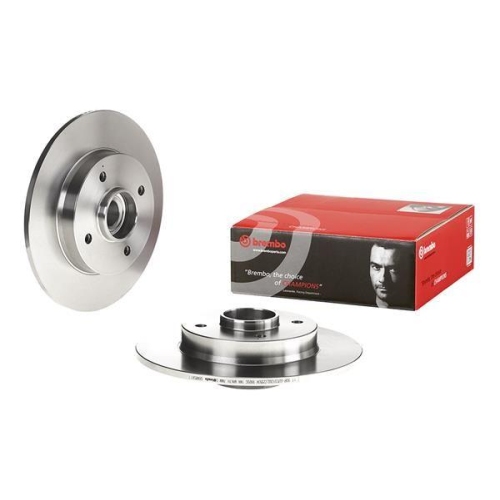 Set disc frana Citroen C4 2 (Nc) 02.09- , Ds4 (Nx) 03.11-07.15; Peugeot 308 Cc (4b) 02.09-12.15, 308 I (4a 4c) 09.07-12.16, 308 2 (Lb Lp Lw Lh L3) 09.13-06.21, 308 Sw I (4e 4h) 09.07-10.14, 308 Sw I Box / Estate (4e) 01.08-12.12, Spate, 249X9mm, plin, BRE