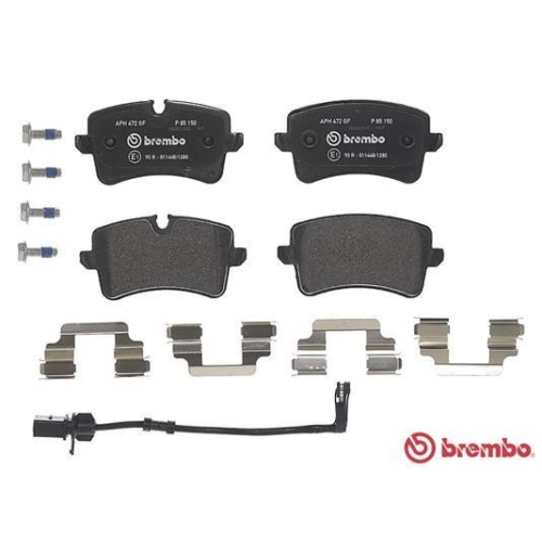 Placute frana Audi A4 B8 Avant (8k5) 11.07-06.17, A5 (8t3) 06.07-01.17, A5 Convertible (8f7) 02.09-01.17, A6 Allroad C7 (4gh 4gj) 01.12-09.18, A6 C7 (4g2 4gc) 11.10-09.18, A6 C7 Avant (4g5 4gd) 05.11-09.18, A7 Sportback (4ga 4gf) 07.10-05.18; Porsche Maca