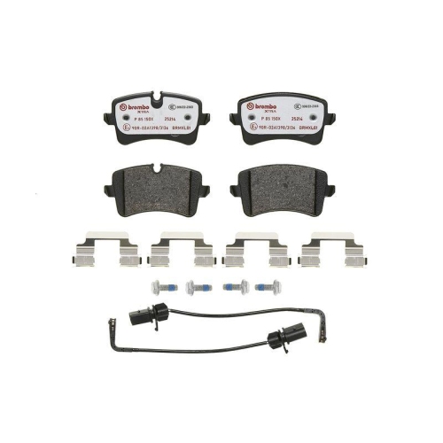 Placute frana Audi A4 B8 Avant (8k5) 11.07-06.17, A5 (8t3) 06.07-01.17, A5 Convertible (8f7) 02.09-01.17, A6 Allroad C7 (4gh 4gj) 01.12-09.18, A6 C7 (4g2 4gc) 11.10-09.18, A6 C7 Avant (4g5 4gd) 05.11-09.18, A7 Sportback (4ga 4gf) 07.10-05.18; Porsche Maca