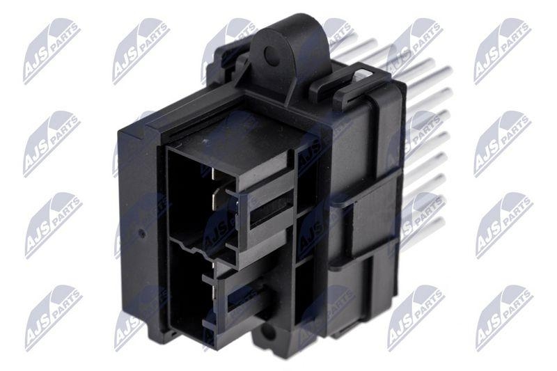 Rezistor ventilator habitaclu Opel Astra J 2009-, Insignia A 2008-2017, Meriva B 2010-2017, Mokka 2012-, Zafira C 2011-, Cascada 2013-2019; 7 pini; 13598091; NTY, aftermarket