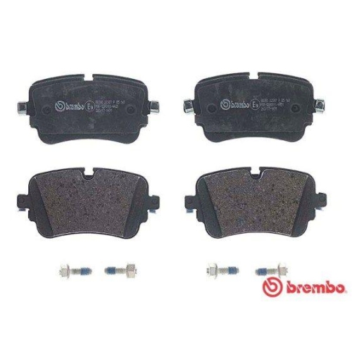 Placute frana Audi A6 Allroad C8 (4ah) 11.18-, A6 C8 (4a2) 02.18-, A6 Estate (4a5 C8) 05.18-, A7 Sportback (4ka) 10.17-, A8 D4 (4h2 4h8 4hc 4hl) 11.09-01.18, A8 D5 (4n2 4n8 4nc 4nl) 06.17-, E-Tron (Gen) 09.18-, E-Tron Sportback (Gea) 09.19-, Q7 (4mb 4mg)
