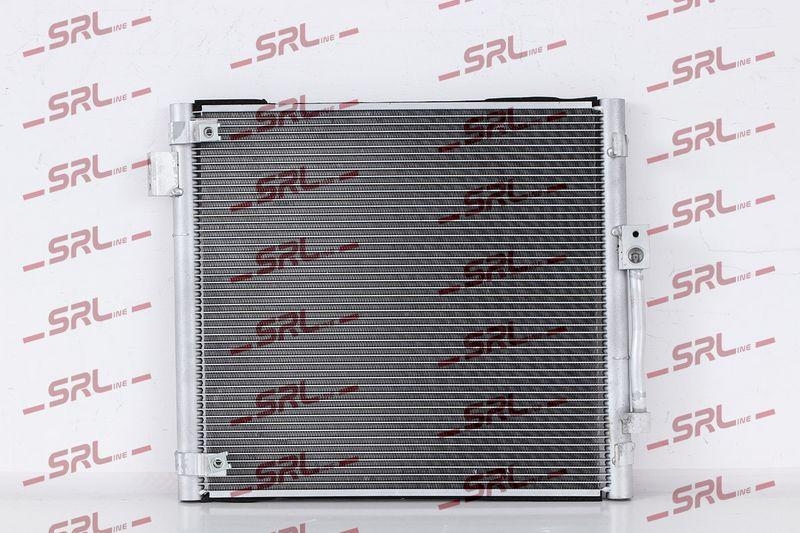 Condensator climatizare AC Tesla Model S 12-, motor: EV, Condenser fara filtru uscator ; partea stanga, 420(380)x360x16, SRLine, miez si rezervor din aluminiu brazat, 600761000B