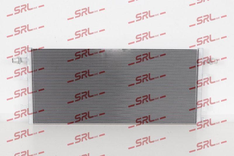 Radiator Mercedes A-Class (W177) 18-, Cla-Class (C118) 19-, Gla-Class (H247) 20-, motor: 2.0 T, radiator auxiliar, 750x325x22, SRLine, miez si rezervor din aluminiu brazat, 0995006001; A0995006001