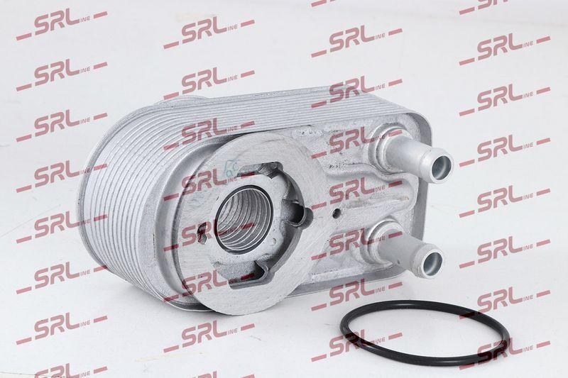 Radiator racire ulei motor, termoflot Dacia Logan 12-, Sandero 12-; Renault Clio 05-13, Clio 98-12, Modus 04-, Twingo 07-14, Twingo 98-07, Wind 10-, motor: 1.2, garnituri incluse, 130x66x52, SRLine, Aluminiu, 8200537406; 8200780410