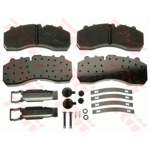 Set placute frana Trw GDB5067, parte montare : Punte fata/ Punte spate