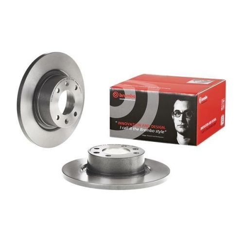Set disc frana Citroen C5 I (Dc) 03.01-03.05, C5 I Box / Estate (De) 06.02-08.04, C5 I Break (De) 06.01-09.04, C5 2 (Rc) 08.04-09.08, C5 2 Box / Estate (Re) 09.04-01.08, C5 2 Break (Re) 09.04-08.08, C5 3 (Rd) 02.08-05.17, Spate, 276X14mm, plin, BREMBO