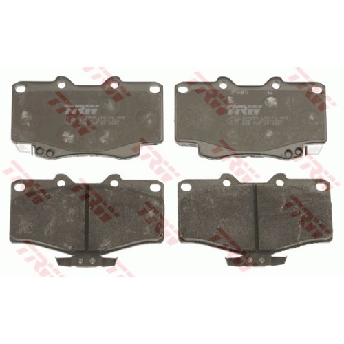 Placute frana Toyota 4 Runner (Kzn18 , Vzn18 , Rzn18 ), 1995-2002, Hilux 2 (Rn6 , Rn5 , Ln6 , Yn6 , Yn5 , Ln5 ), 1983-2005, Land Cruiser, 1984-, Land Cruiser 80, 1990-1998, Land Cruiser 90, TRW
