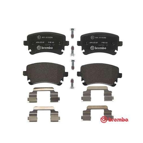 Placute frana Audi A6 C6 (4f2) 04.04-08.11, A6 C6 Avant (4f5) 11.04-08.11; Bentley Flying Spur (4w) 03.13-, Spate, BREMBO