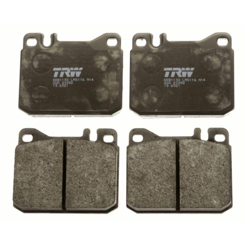 TRW set placute frana,frana disc
