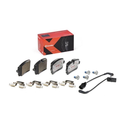 Placute frana Audi A6 C7 (4g2 4gc) 11.10-09.18, A6 C7 Avant (4g5 4gd) 05.11-09.18, A7 Sportback (4ga 4gf) 07.10-05.18, Spate, BREMBO