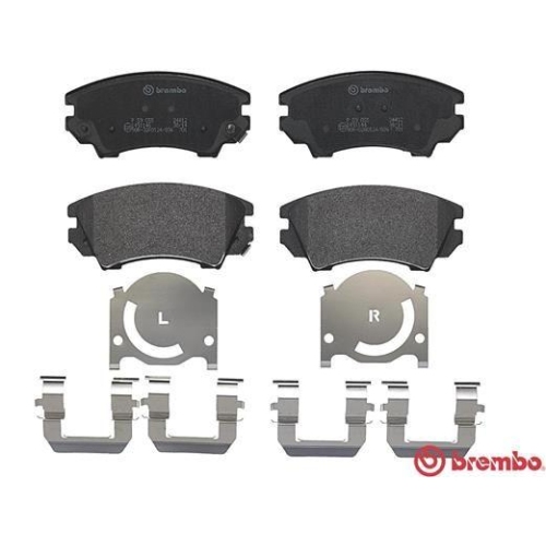 Placute frana Bentley Flying Spur (4w), Chevrolet Camaro, Malibu (V300), Opel Astra H (A04), Astra J (P10), Cascada (W13), Insignia (G09), Zafira Tourer C (P12), Saab 9-5 (Ys3g), punte fata, BREMBO